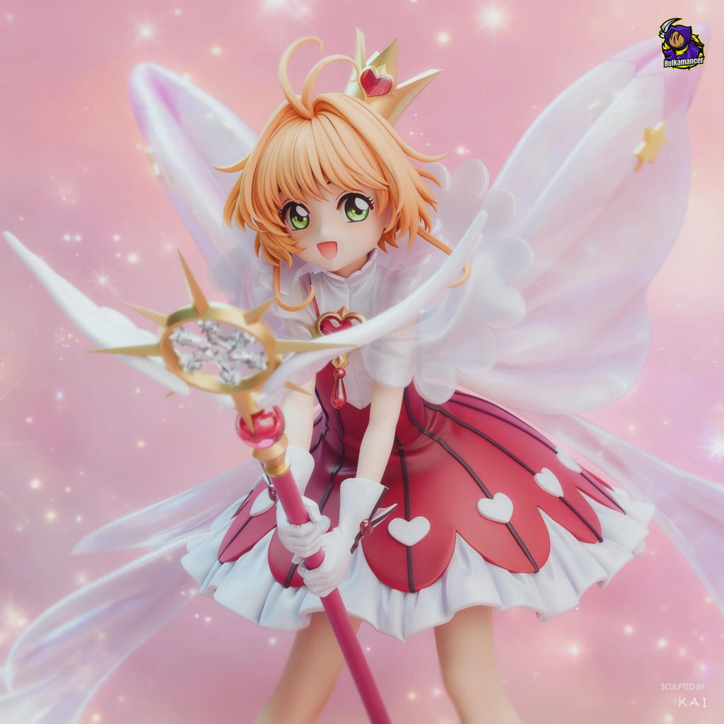 Sakura Cardcaptor Sakura Figure, Resin Statue, Hand Painted Collectible