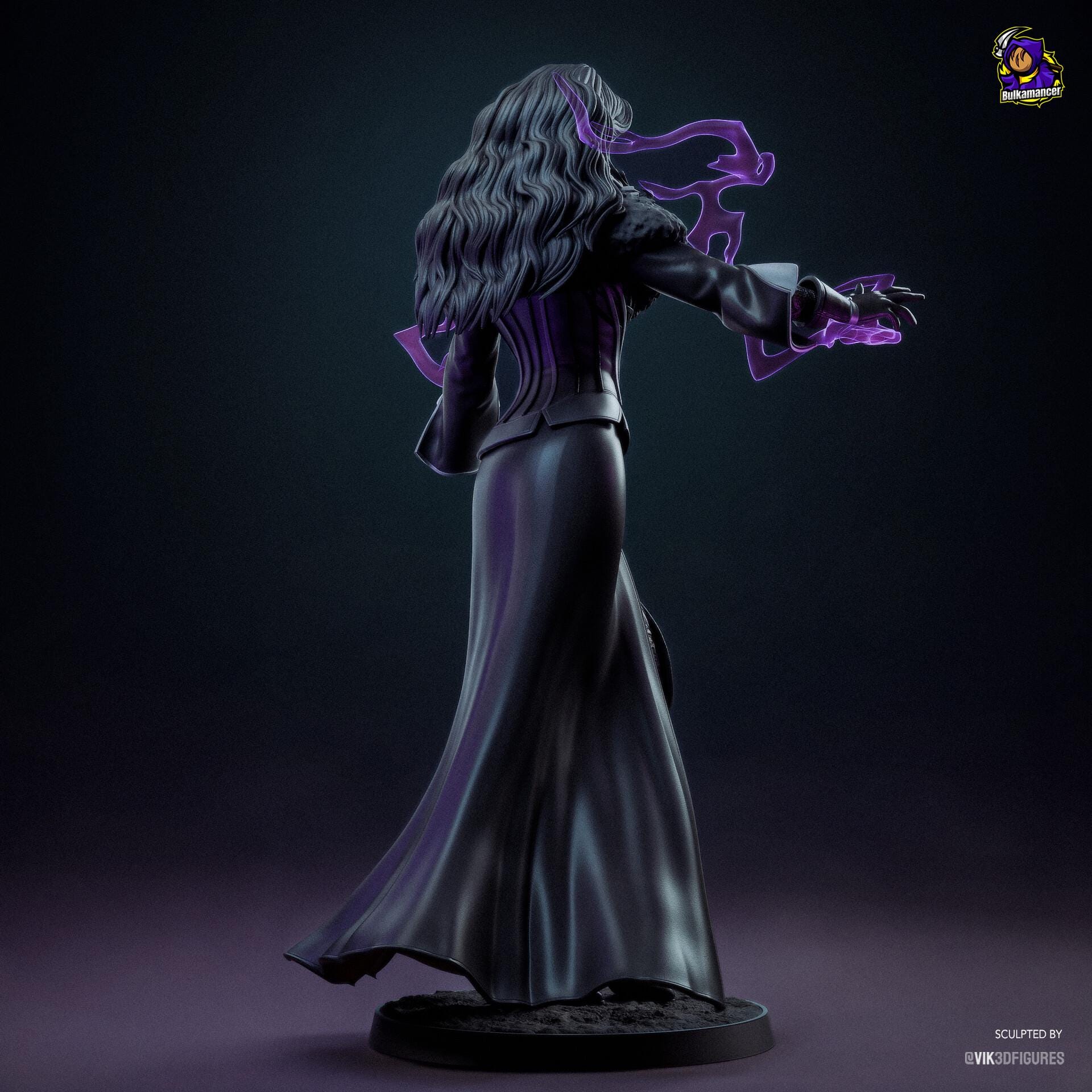 Yennefer Resin Figure, Yennefer Of Vengerberg Resin Statue, 24.3 cm