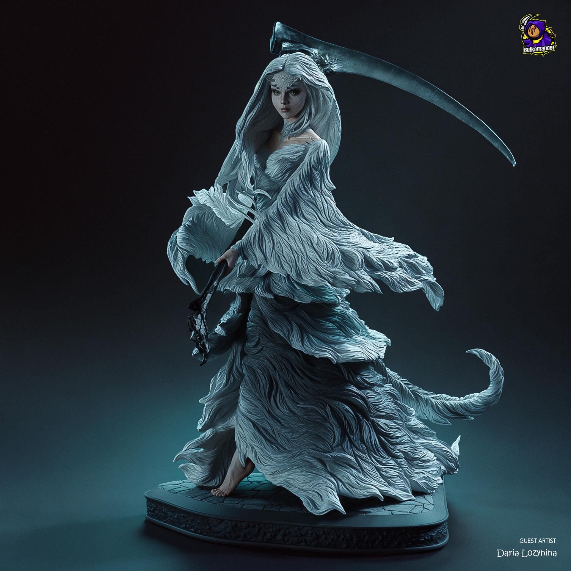 Crossbreed Priscilla Figure, Dark Souls Resin Statue, Hand Painted, 24.9 cm (9.8 in)