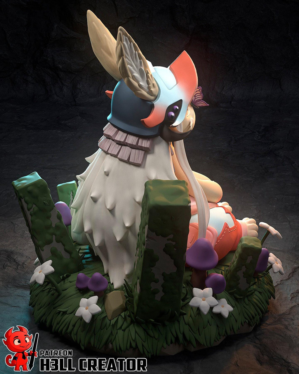 Nanachi resin statue, Hand Painted Collectible Figure, 146 mm (5.7 in)