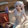 Frieren Resin Figure, Hand Painted Collectible Statue, 13.3 cm (5.24 in)