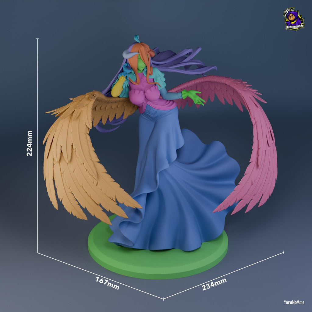 Albedo Resin Figure, Hand Painted Collectible Statue, 224 mm (8.82 in)