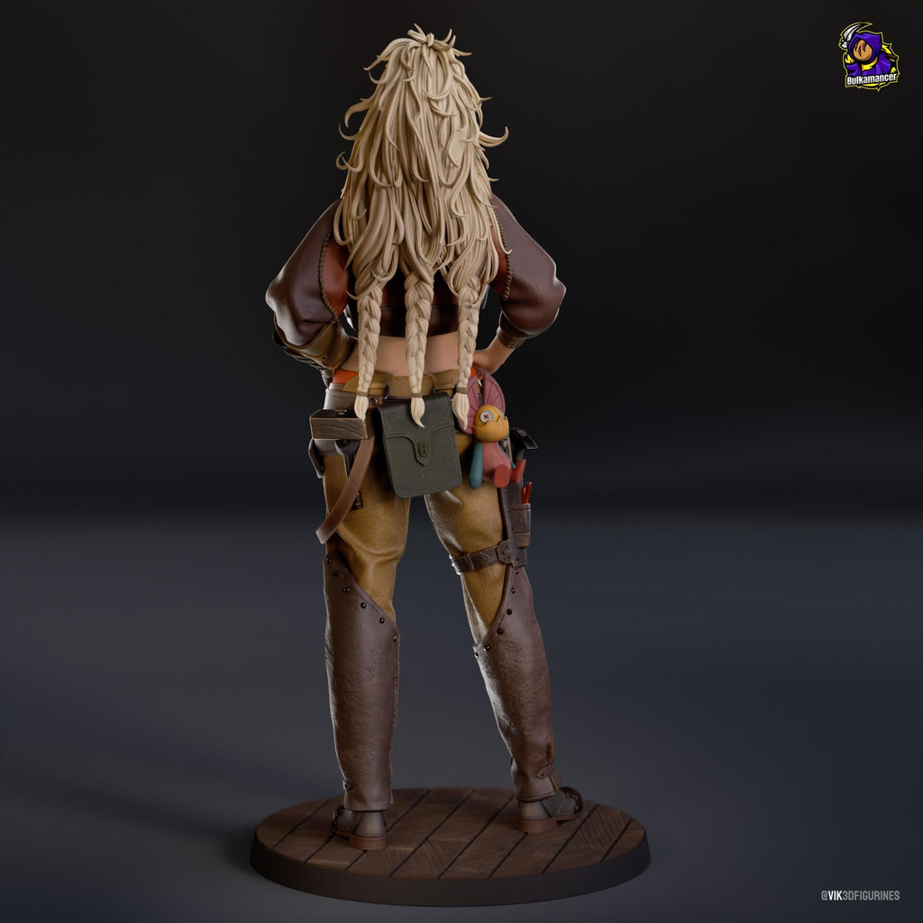 Gemma resin figure, Hand Painted Collectible Statue, 21.5 cm (8.46 in)