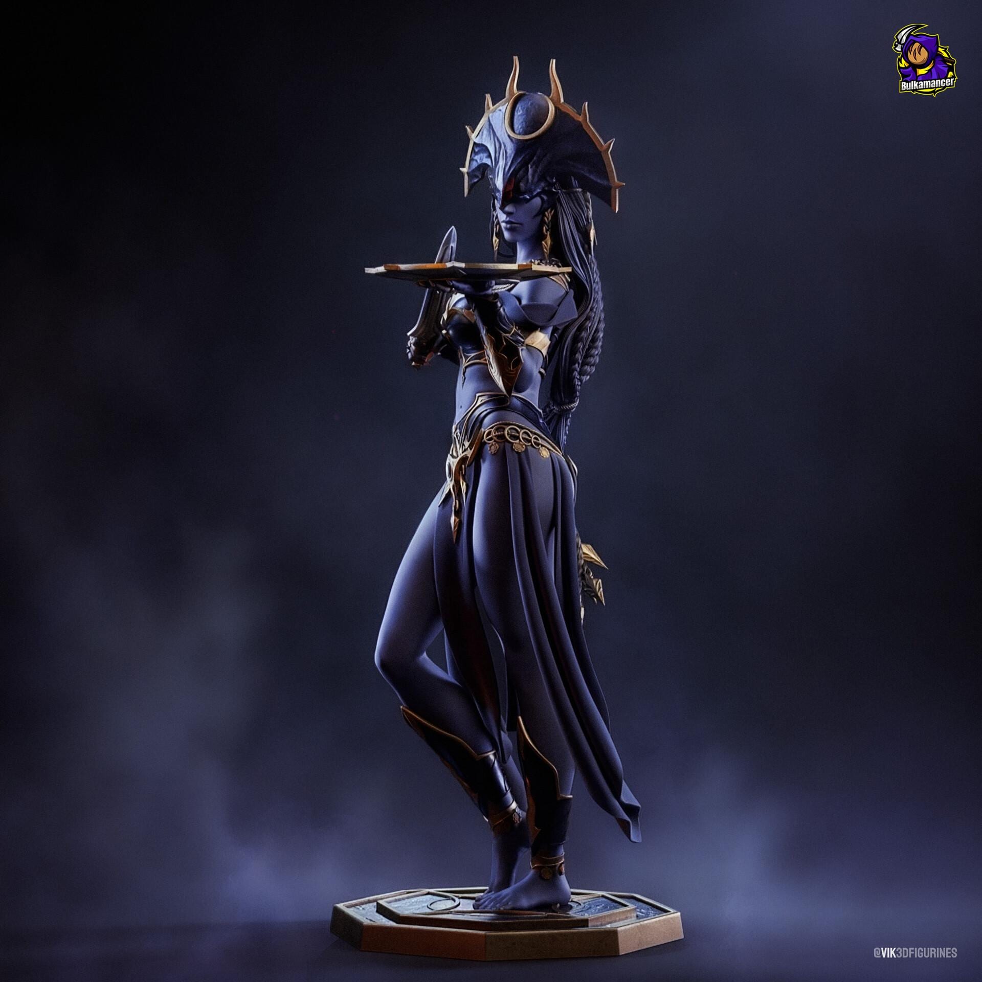 Shar Resin Figure, Hand Painted Or Unpainted Resin Statue, 24.1 cm (9.49 in)