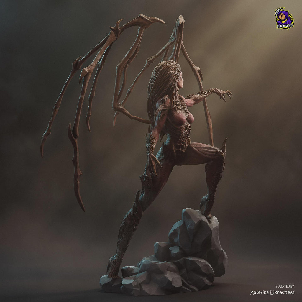 Kerrigan Resin Figure, StarCraft Statue, Hand Painted Collectible