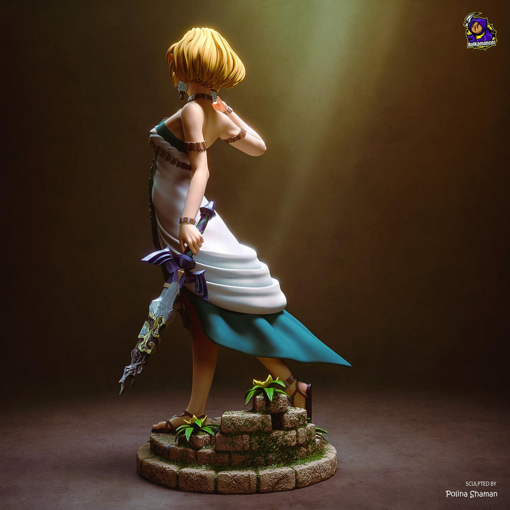 Princess Zelda Statue, Resin Statue, Hand Painted Collectible, 228 mm (9.0 in)