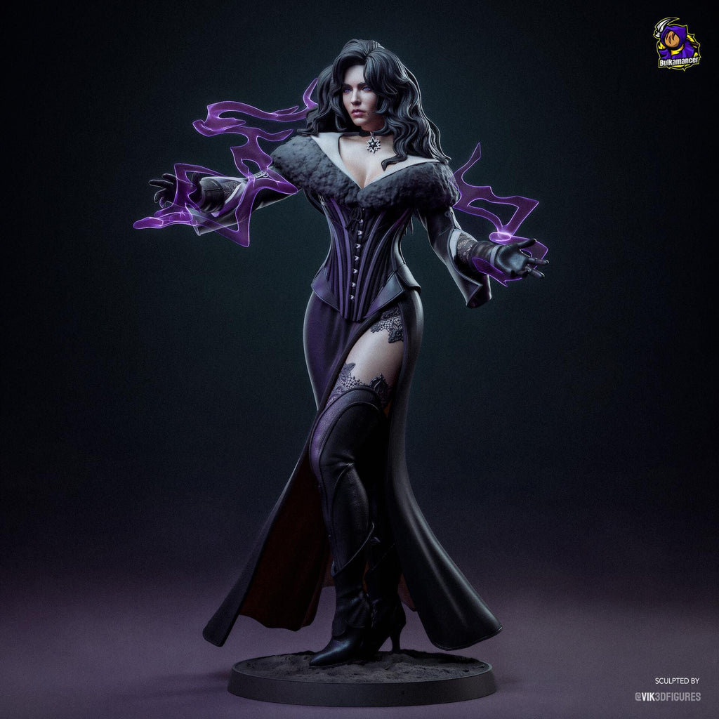 Yennefer Resin Figure, Yennefer Of Vengerberg Resin Statue, 24.3 cm