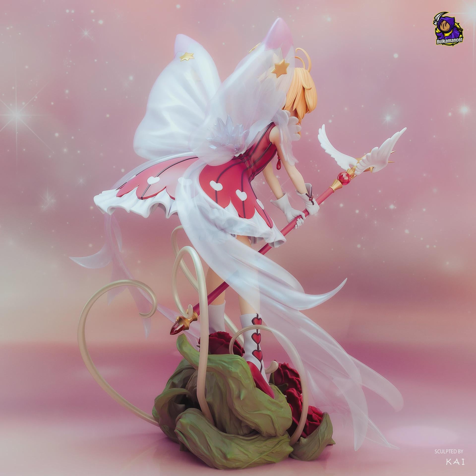 Sakura Cardcaptor Sakura Figure, Resin Statue, Hand Painted Collectible