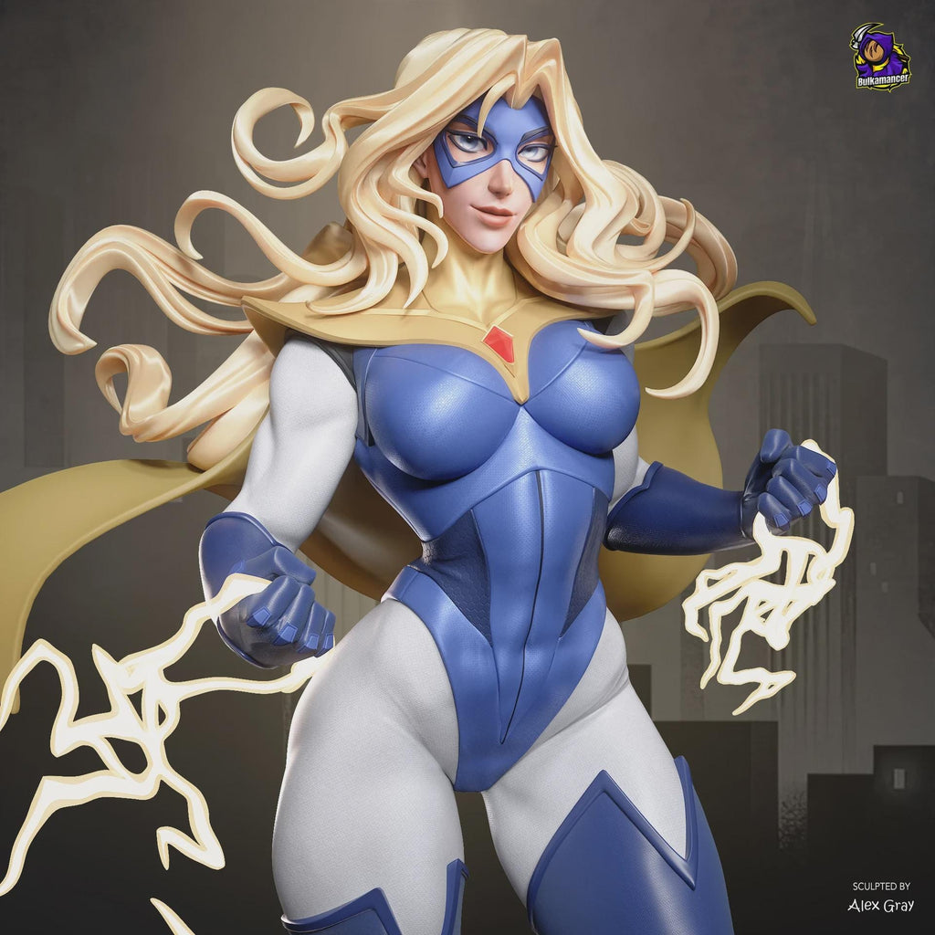 Blonde Blazer figure, Dispatch Resin Statue, Hand Painted, 28.6 cm (286 mm)