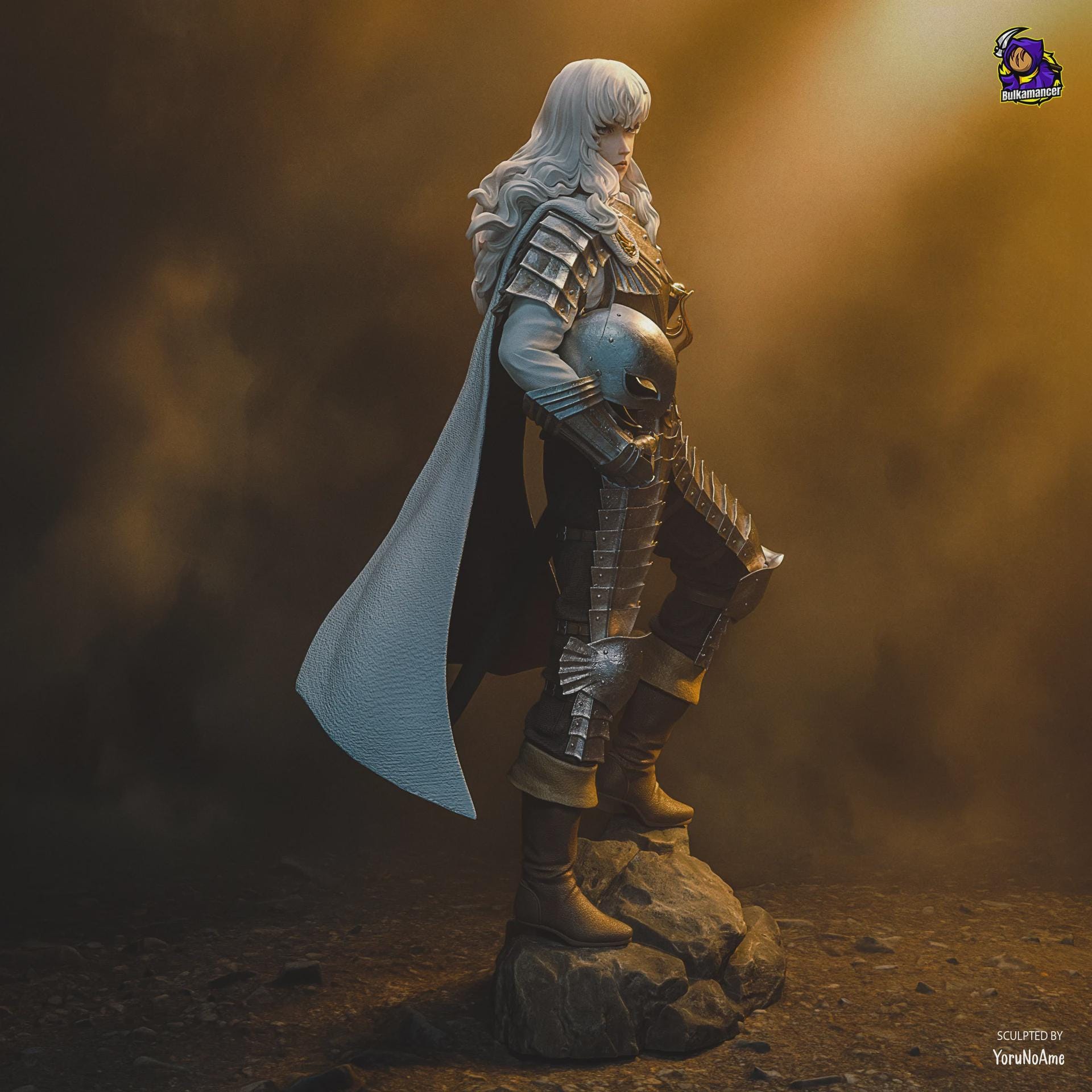 Griffith Berserk figure, Resin Statue, Hand Painted, 24.3 cm (9.57 in)