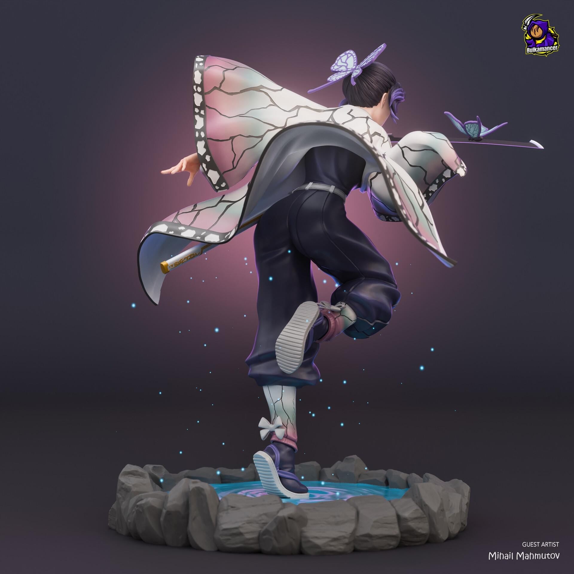 Shinobu Kocho Figure, Resin Statue, Hand Painted, 20.4 cm (8.0 in)