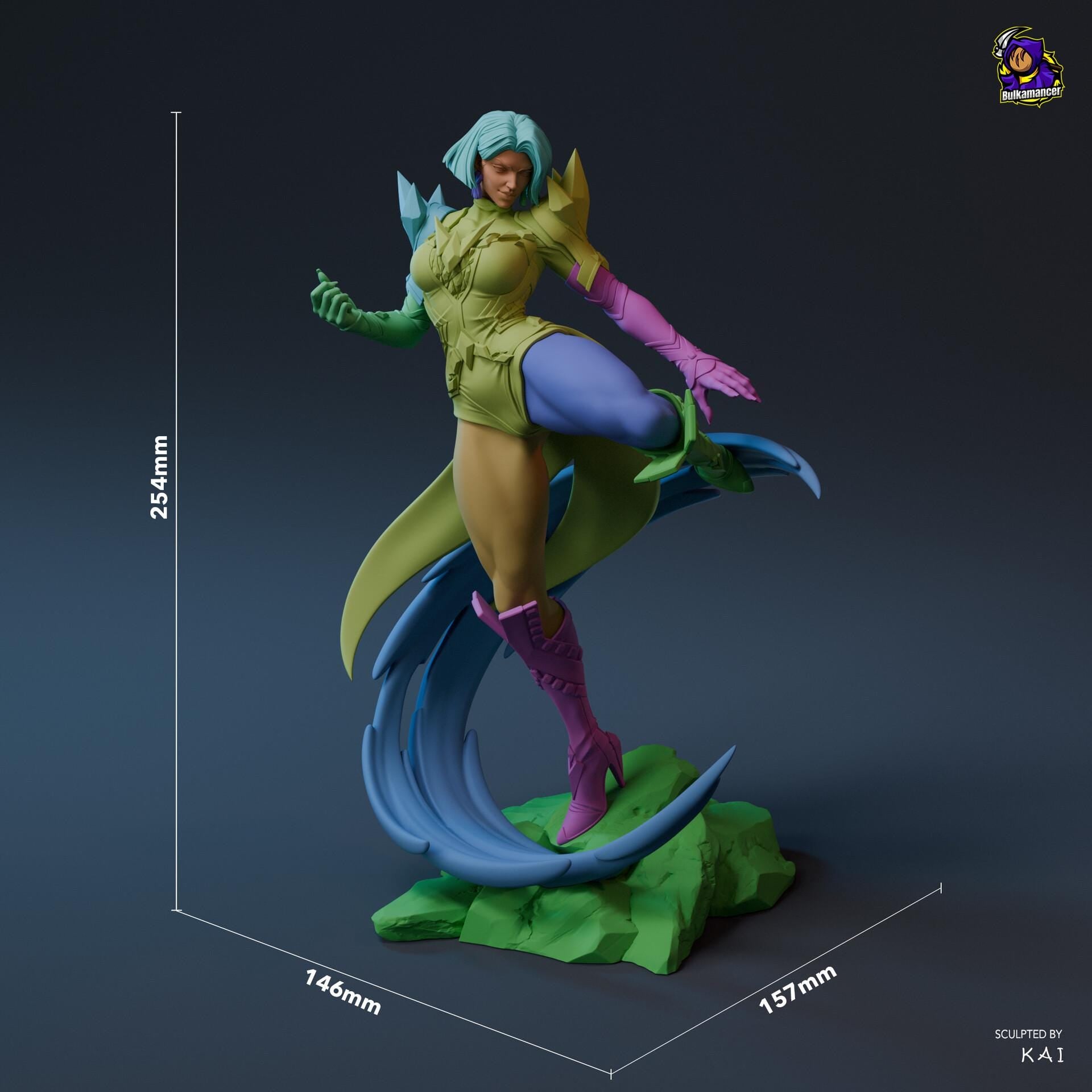 Emma Frost resin figure, Hand Painted Collectible Statue, 25.4 cm (10 in)