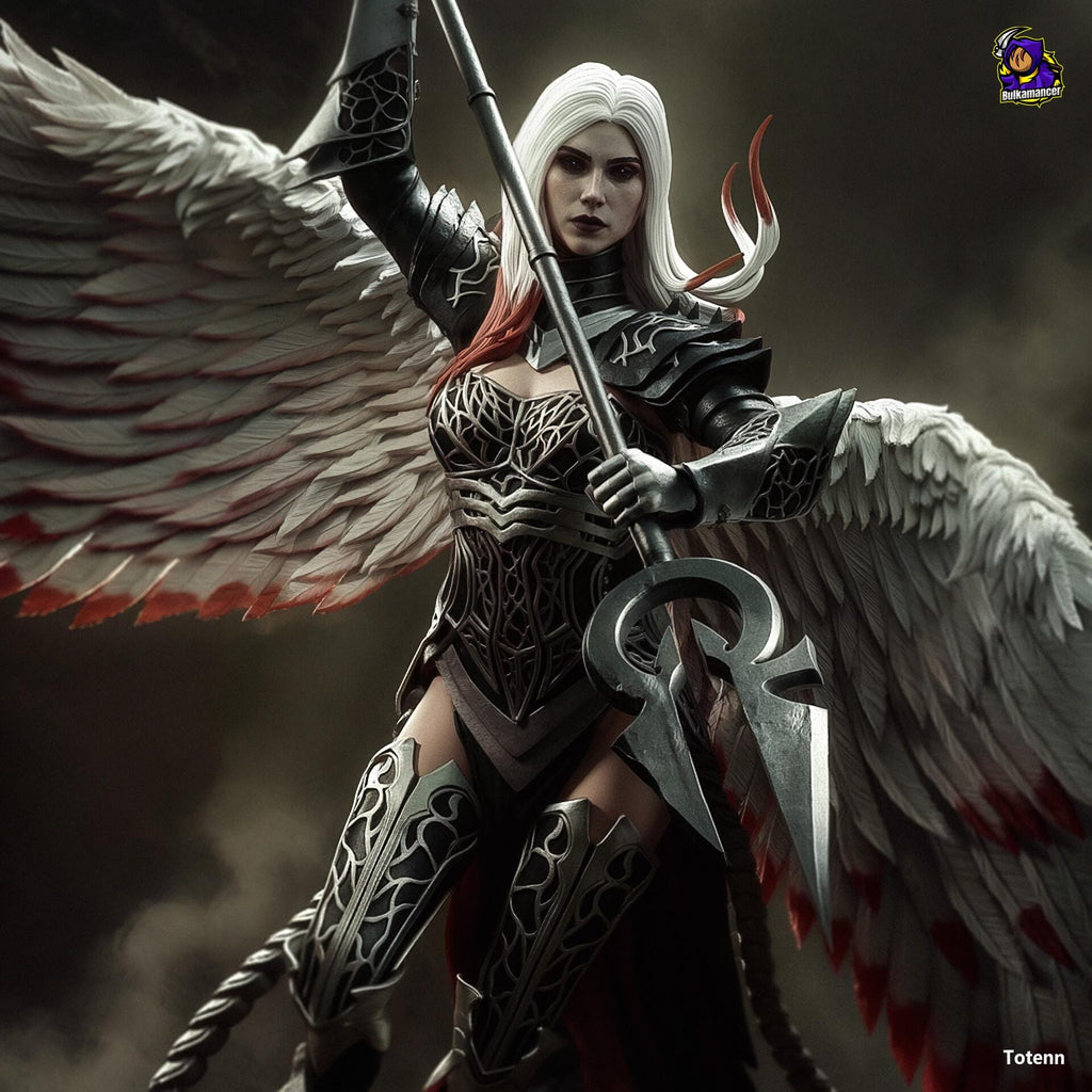 Avacyn resin figure, Hand Painted Collectible Statue, MTG Fan Art