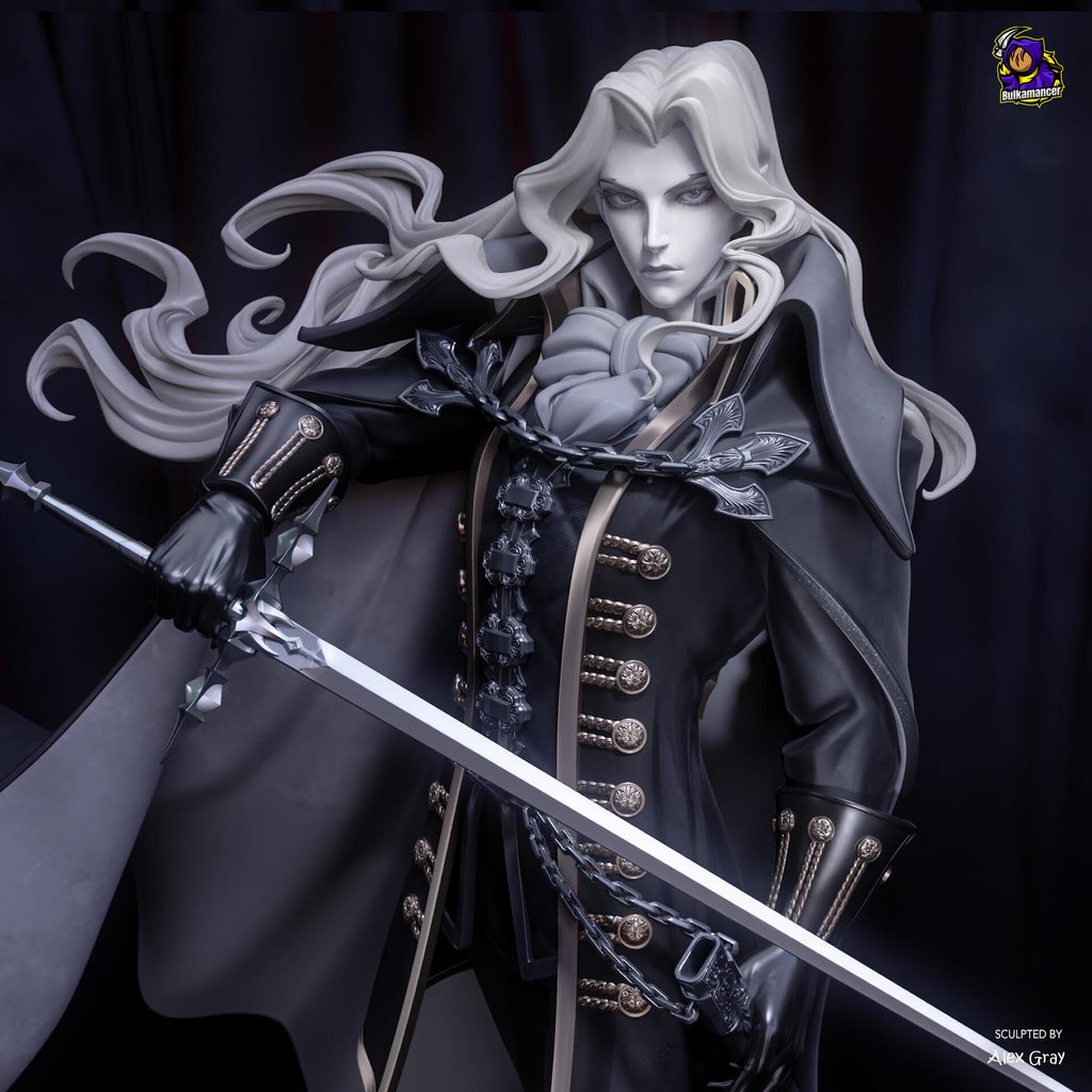 Alucard Resin Figure, Hand Painted Castlevania Resin Statue