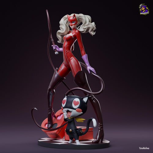 Ann Takamaki figure, Resin Statue, Hand Painted Collectible, Fan Art