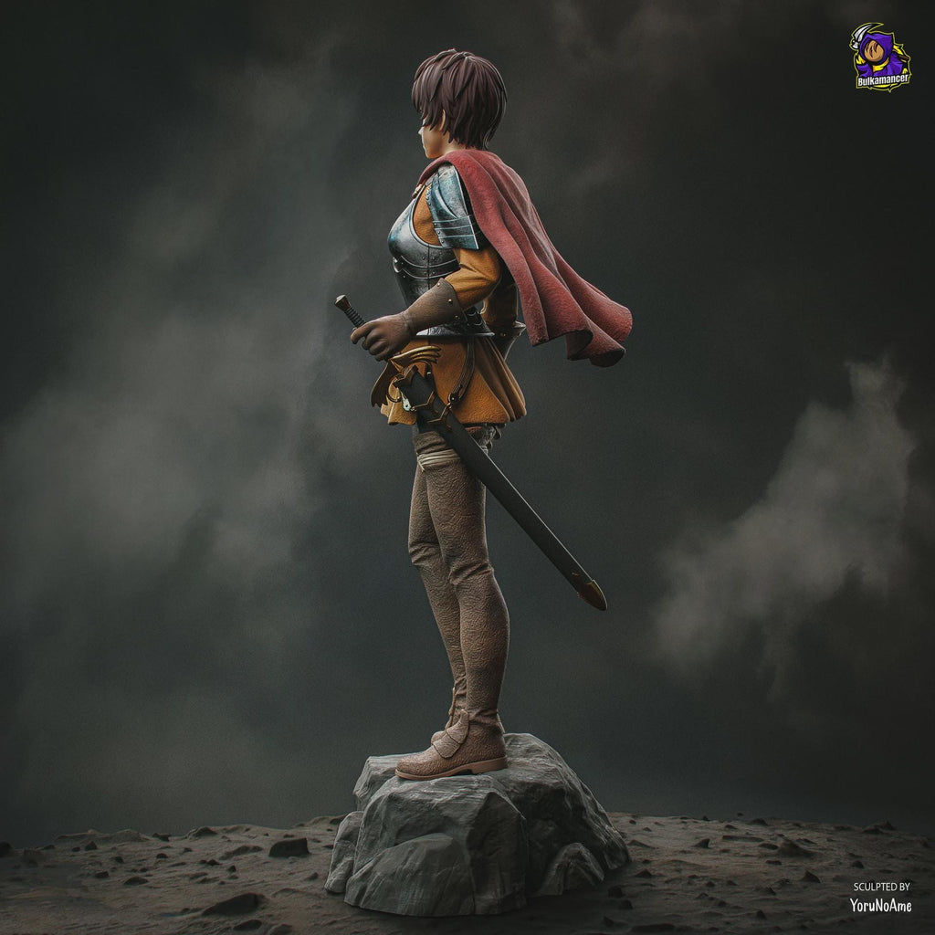 Casca Resin Figure, Hand Painted Collectible Statue, 24.3 cm (243 mm)