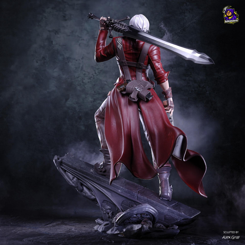 Dante Resin Figure, Hand Painted Collectible Statue, Coat Or Shirtless