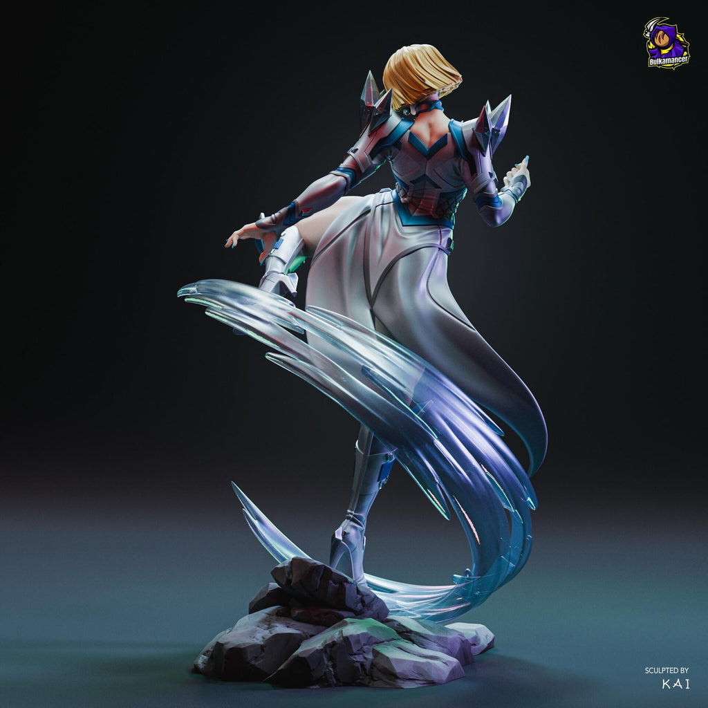 Emma Frost resin figure, Hand Painted Collectible Statue, 25.4 cm (10 in)