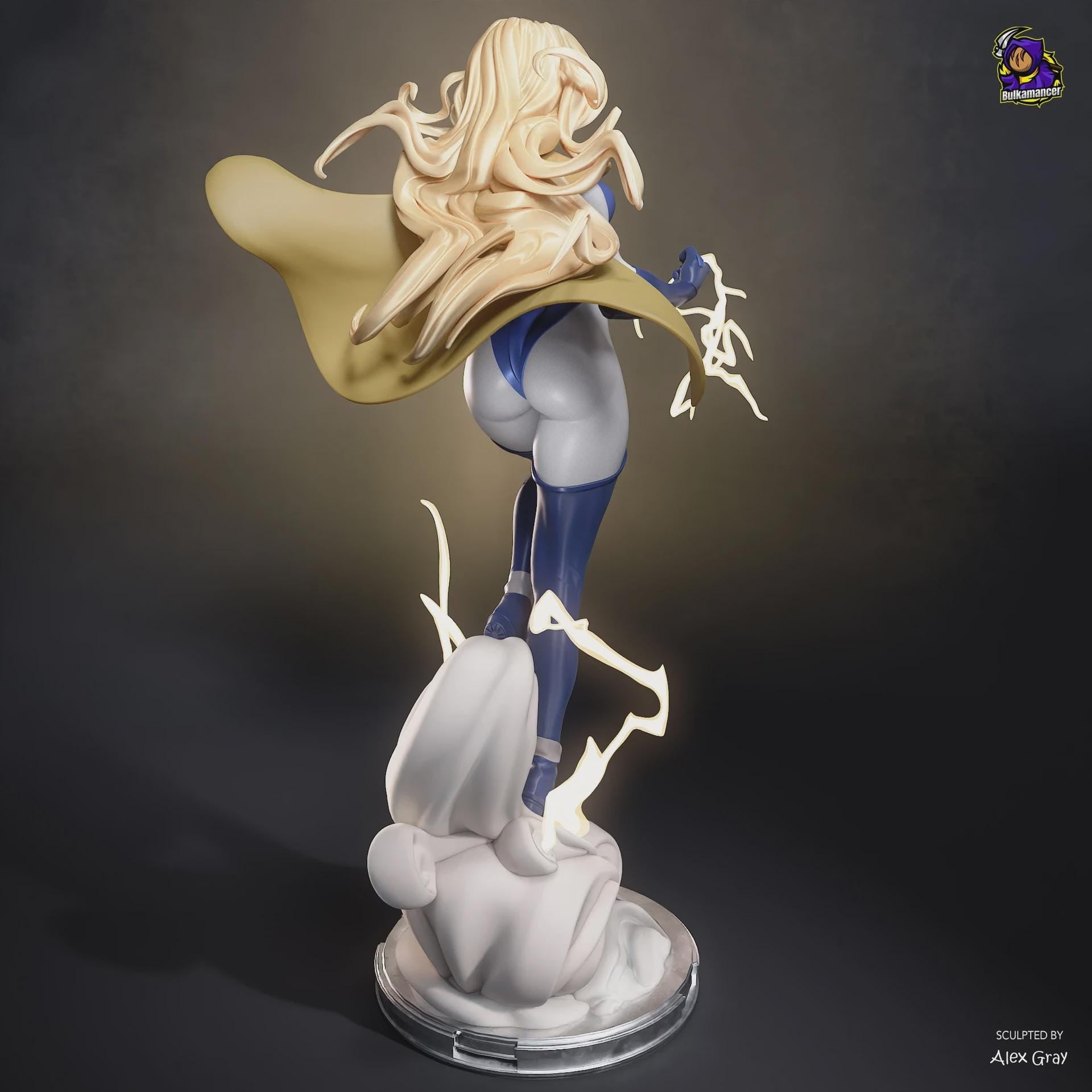 Blonde Blazer figure, Dispatch Resin Statue, Hand Painted, 28.6 cm (286 mm)