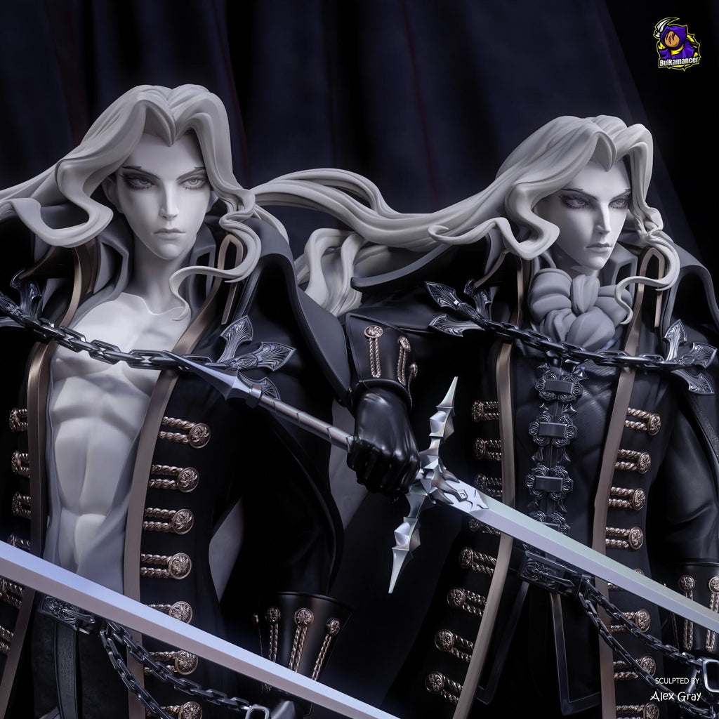 Alucard Resin Figure, Hand Painted Castlevania Resin Statue