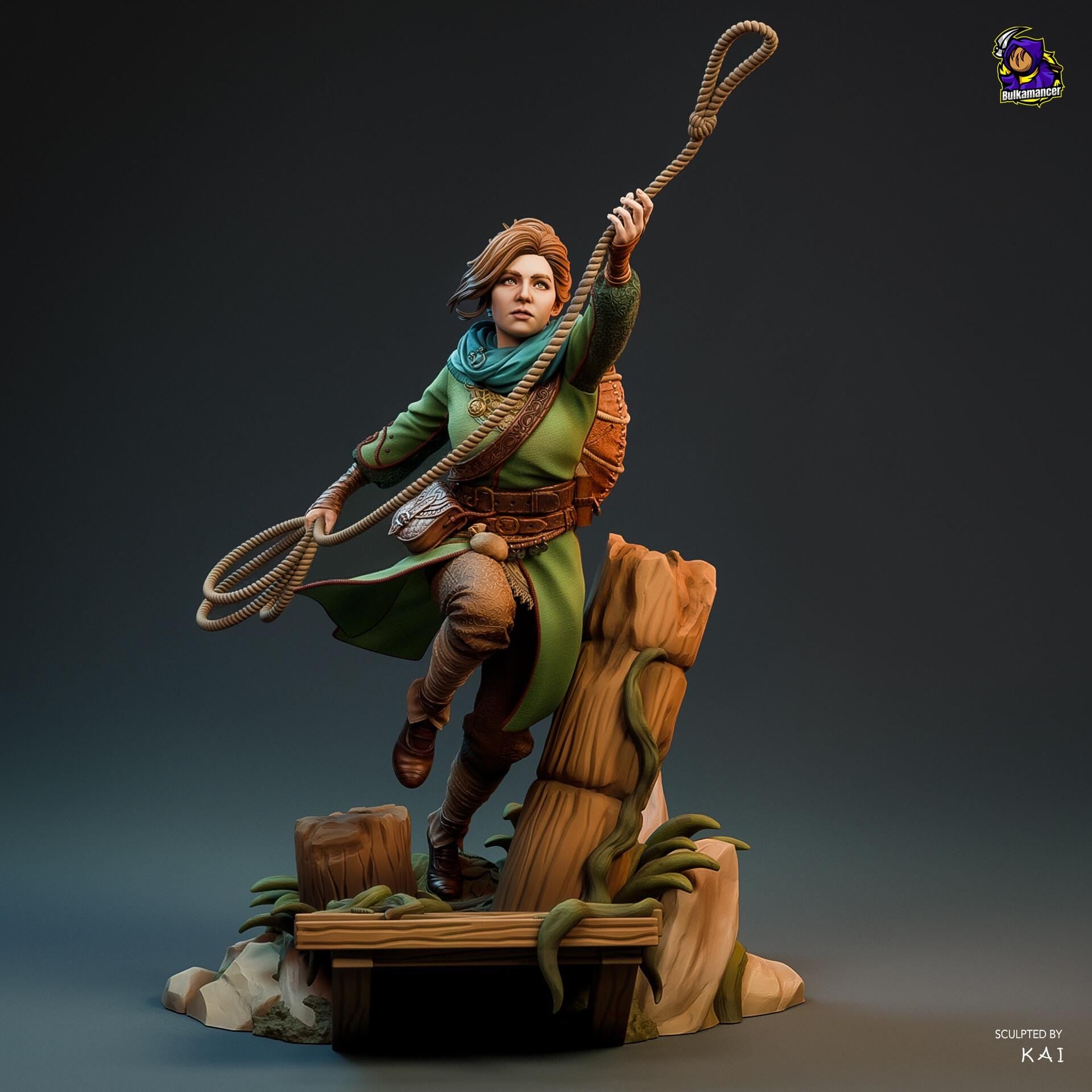 Zoe Resin Figure, Split Fiction Resin Statue, Hand Painted, 25.1 cm (9.88 in)
