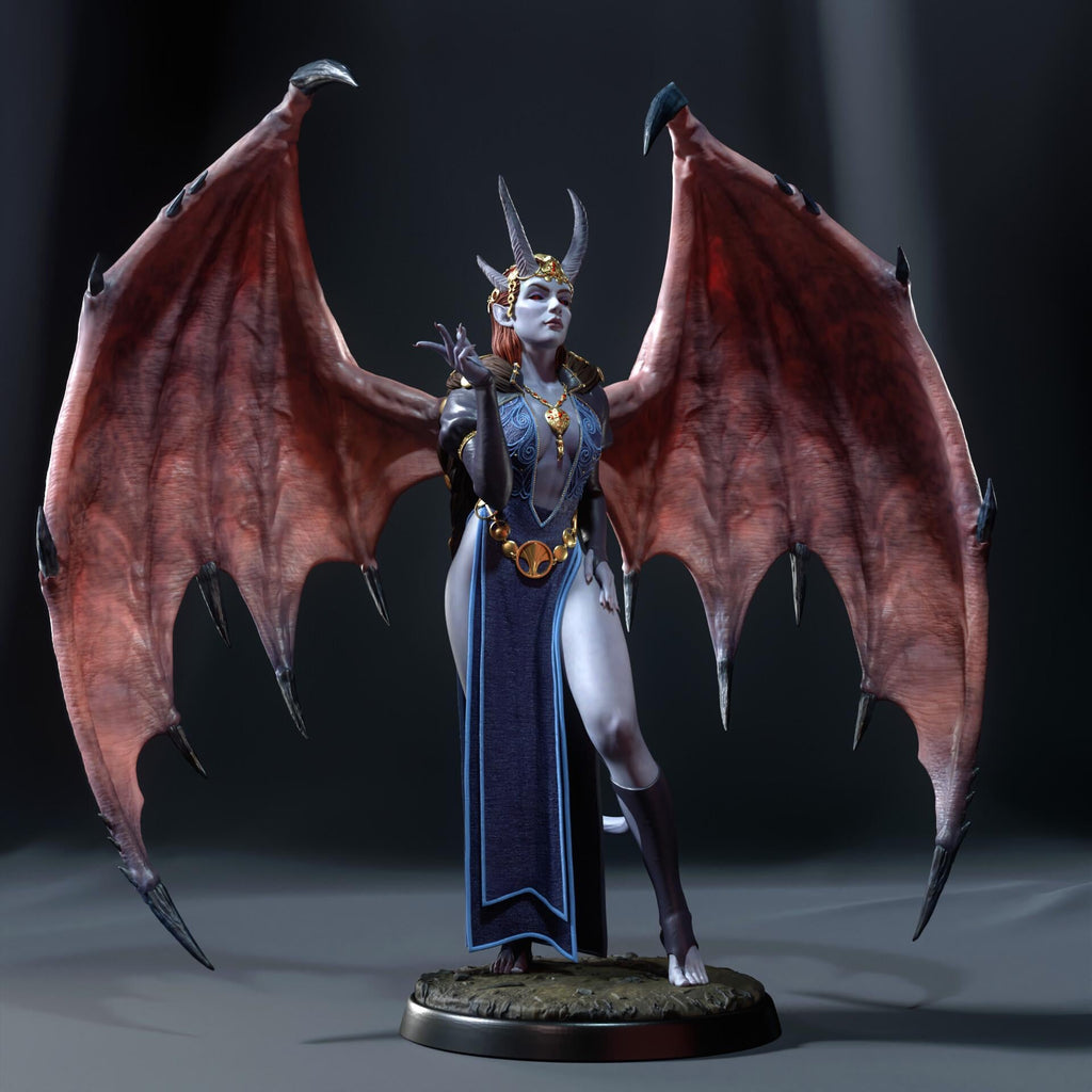 Mizora Resin Figure, Hand Painted Collectible Statue, 30.8 cm (12.13 in)