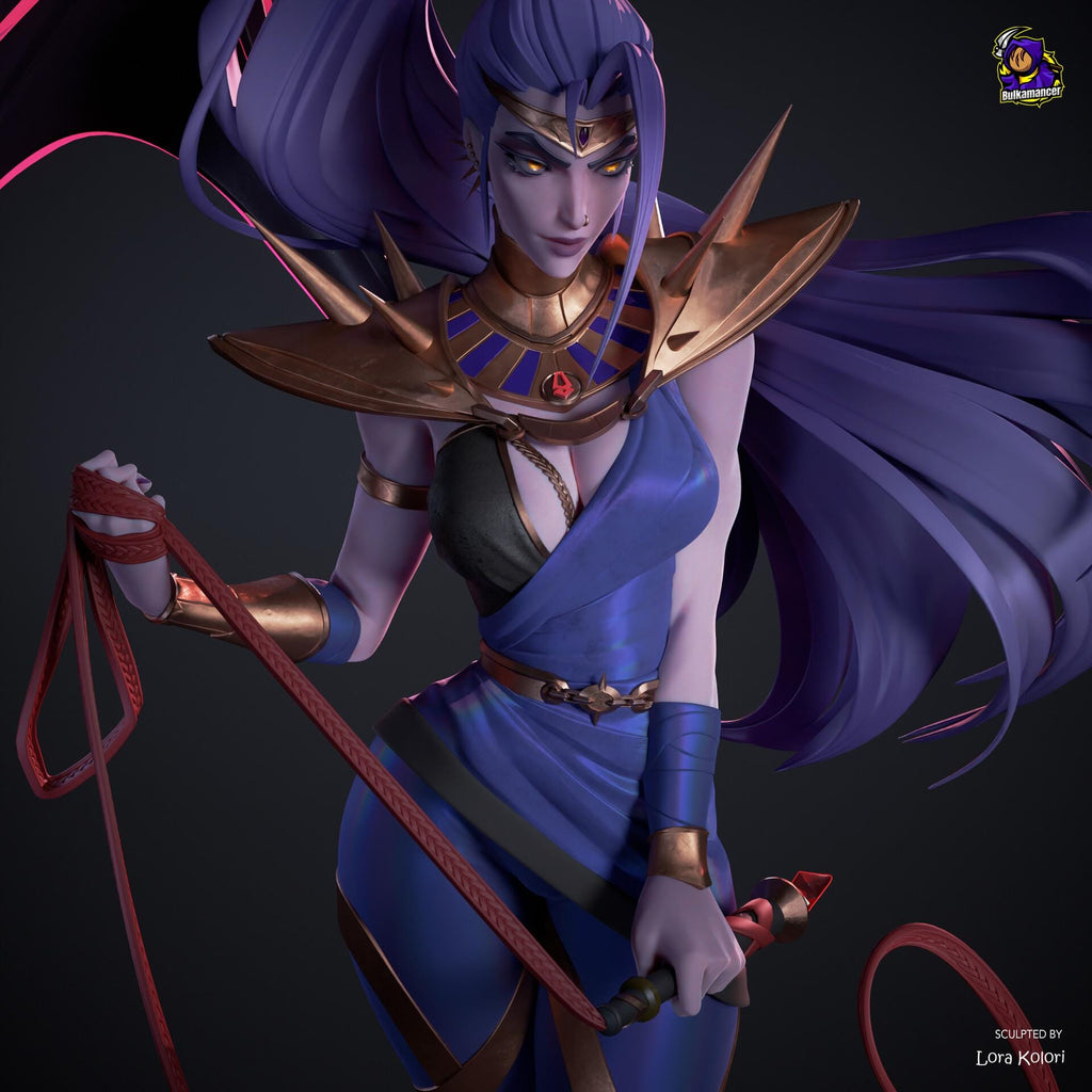 Megaera Resin Figure, Hades Resin Statue, Hand Painted Collectible Figure