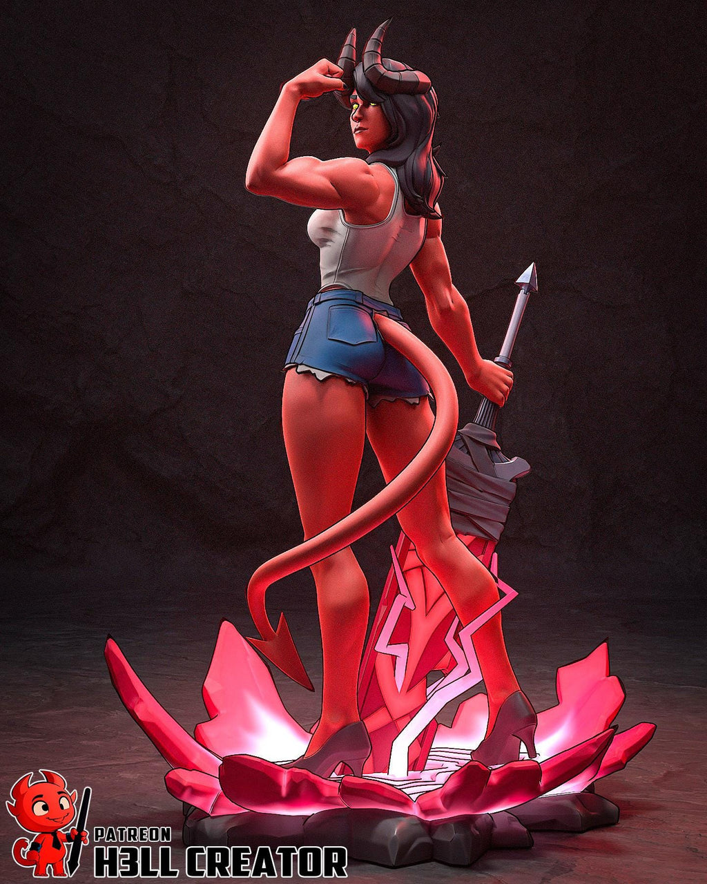 Malevola Resin Statue, Hand Painted Collectible Figure, 214 mm (8.4 in)