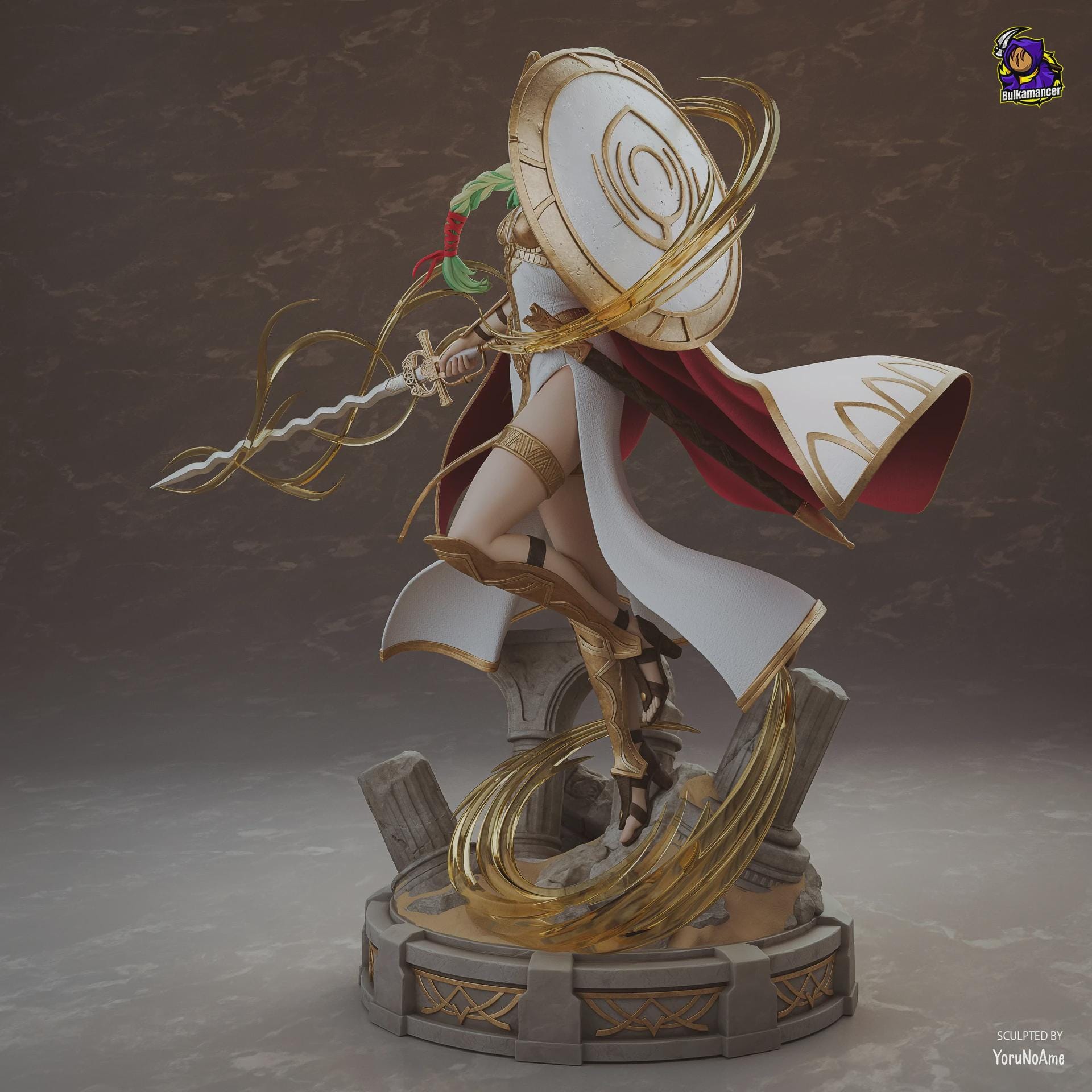 Seiros Resin Figure, Resin Statue, Hand Painted Collectible Model