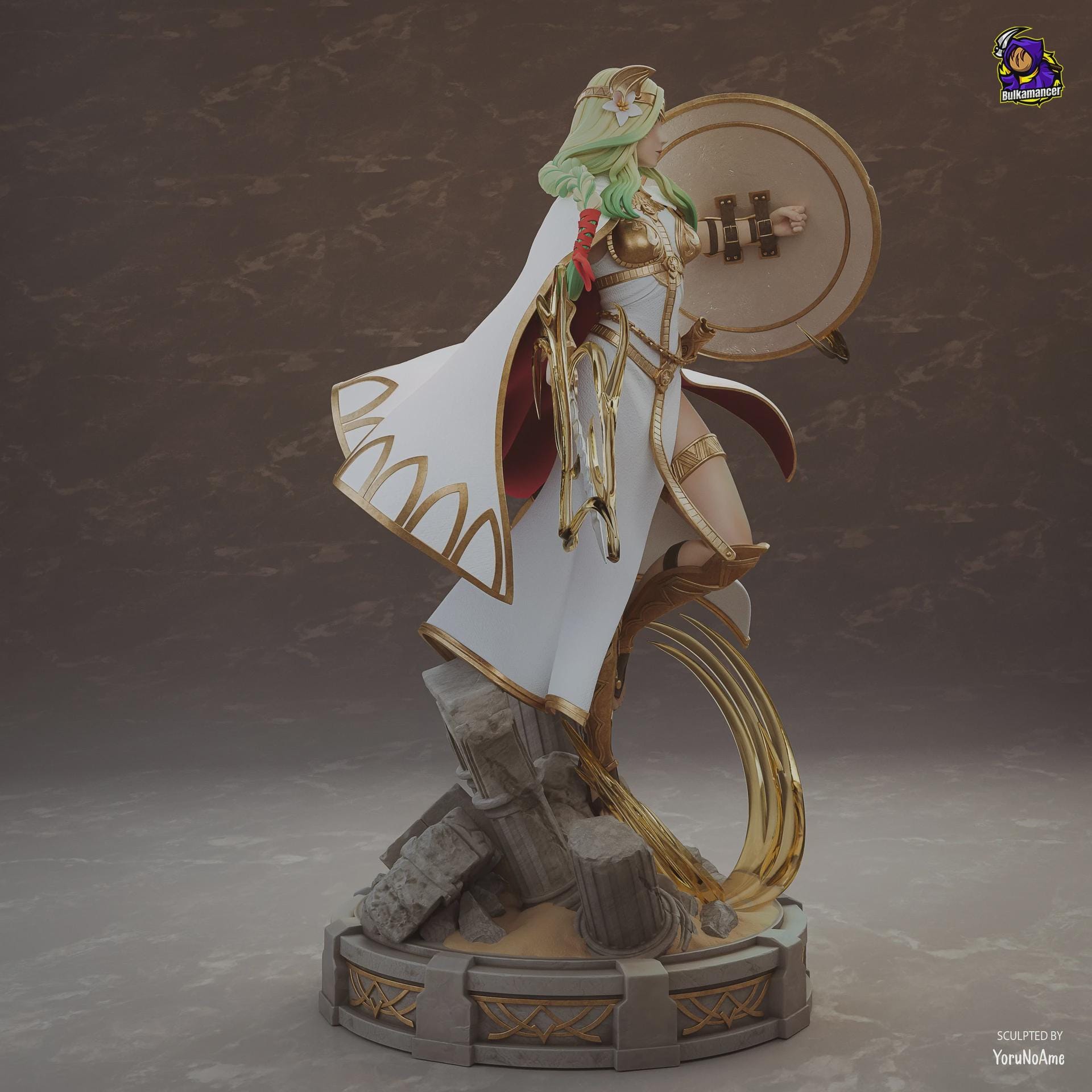 Seiros Resin Figure, Resin Statue, Hand Painted Collectible Model