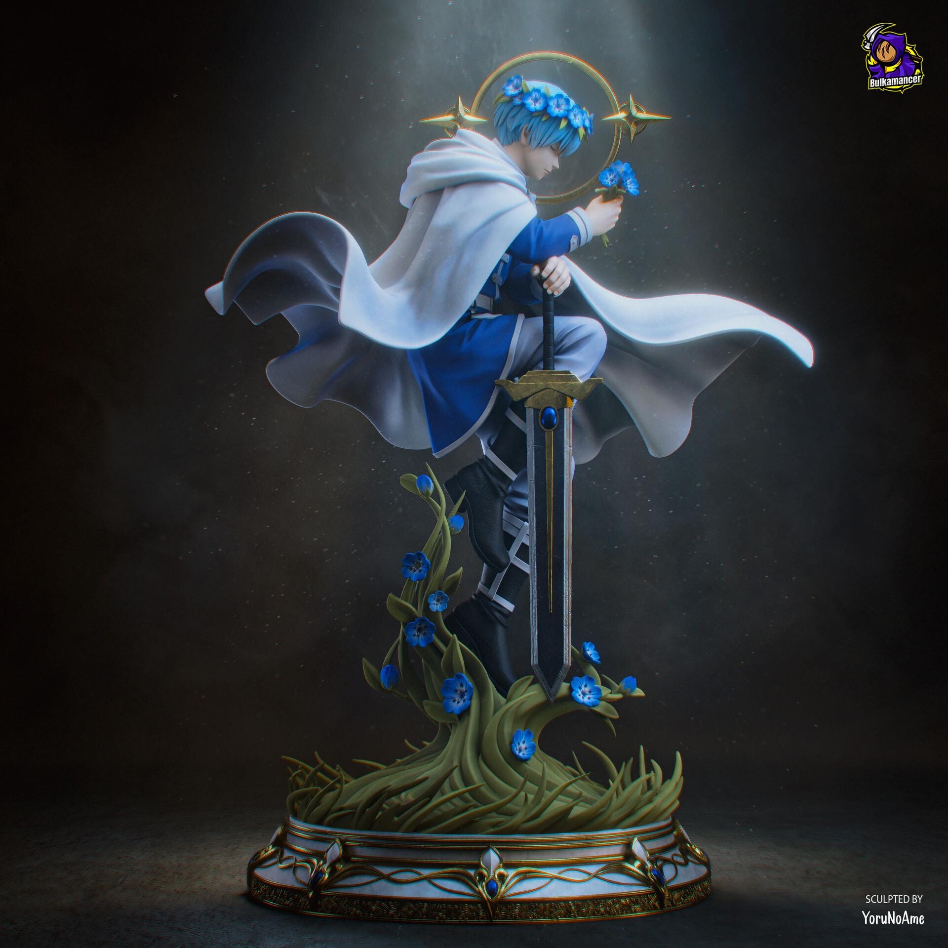 Himmel Frieren Resin Collectible Statue, Hand Painted Figure, 294 mm (11.6 in)