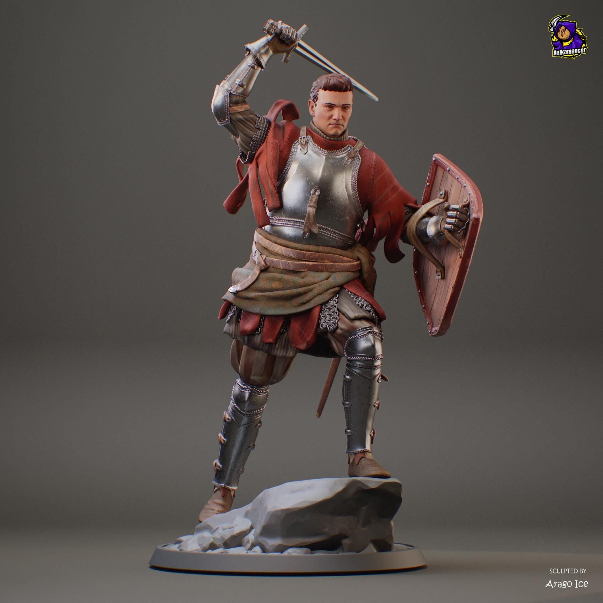 Henry Of Skalitz Figure, Resin Statue, Hand Painted, 25.8 cm (10.16 in)