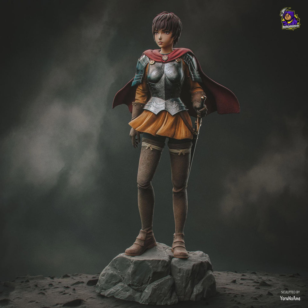 Casca Resin Figure, Hand Painted Collectible Statue, 24.3 cm (243 mm)