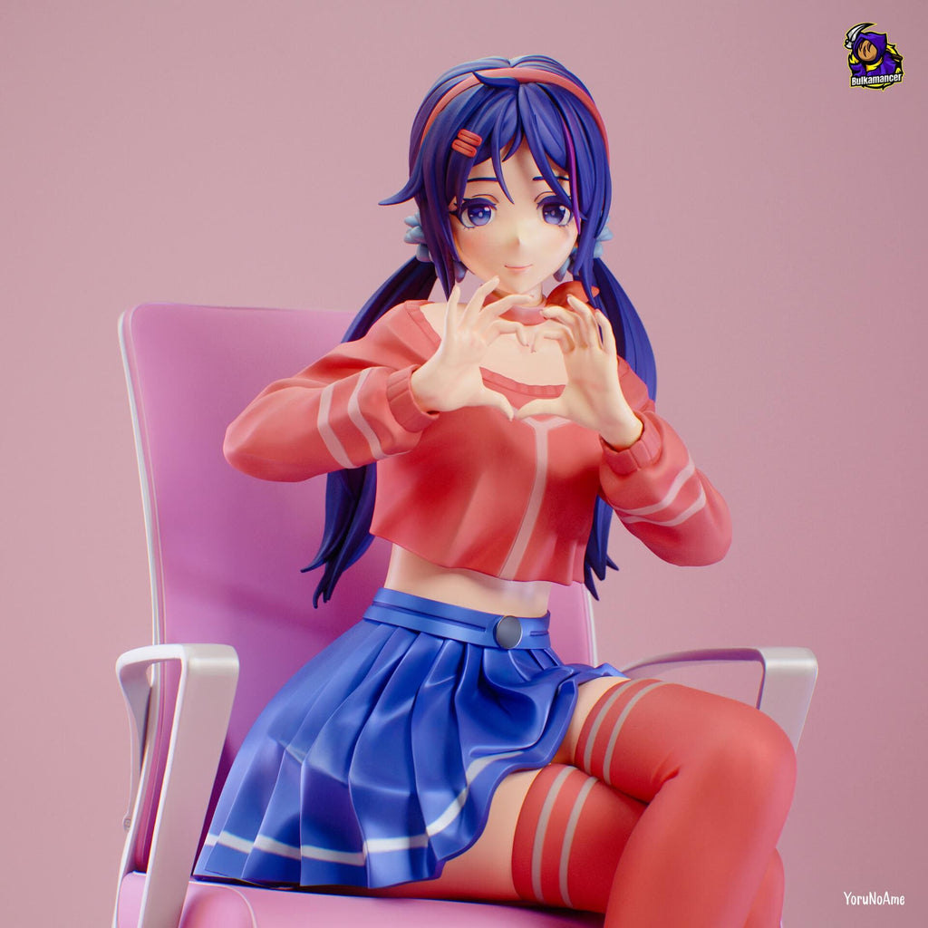 Mita MiSide Resin Figure, Hand Painted Collectible Figure, 17.6 cm (6.93 in)