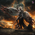 Avacyn resin figure, Hand Painted Collectible Statue, MTG Fan Art