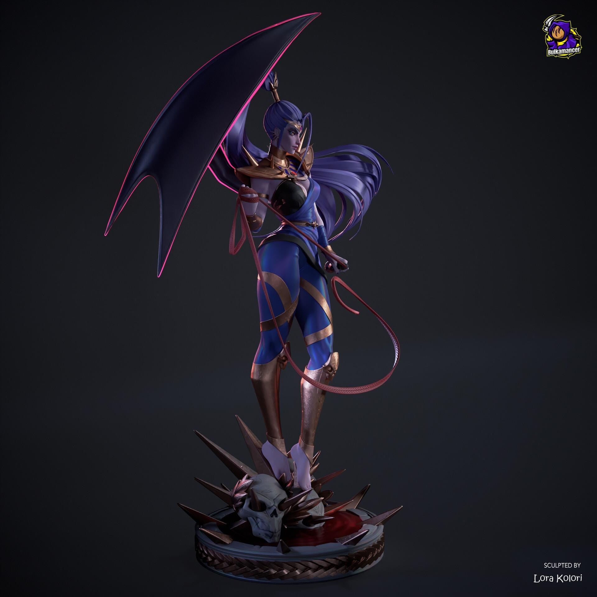 Megaera Resin Figure, Hades Resin Statue, Hand Painted Collectible Figure