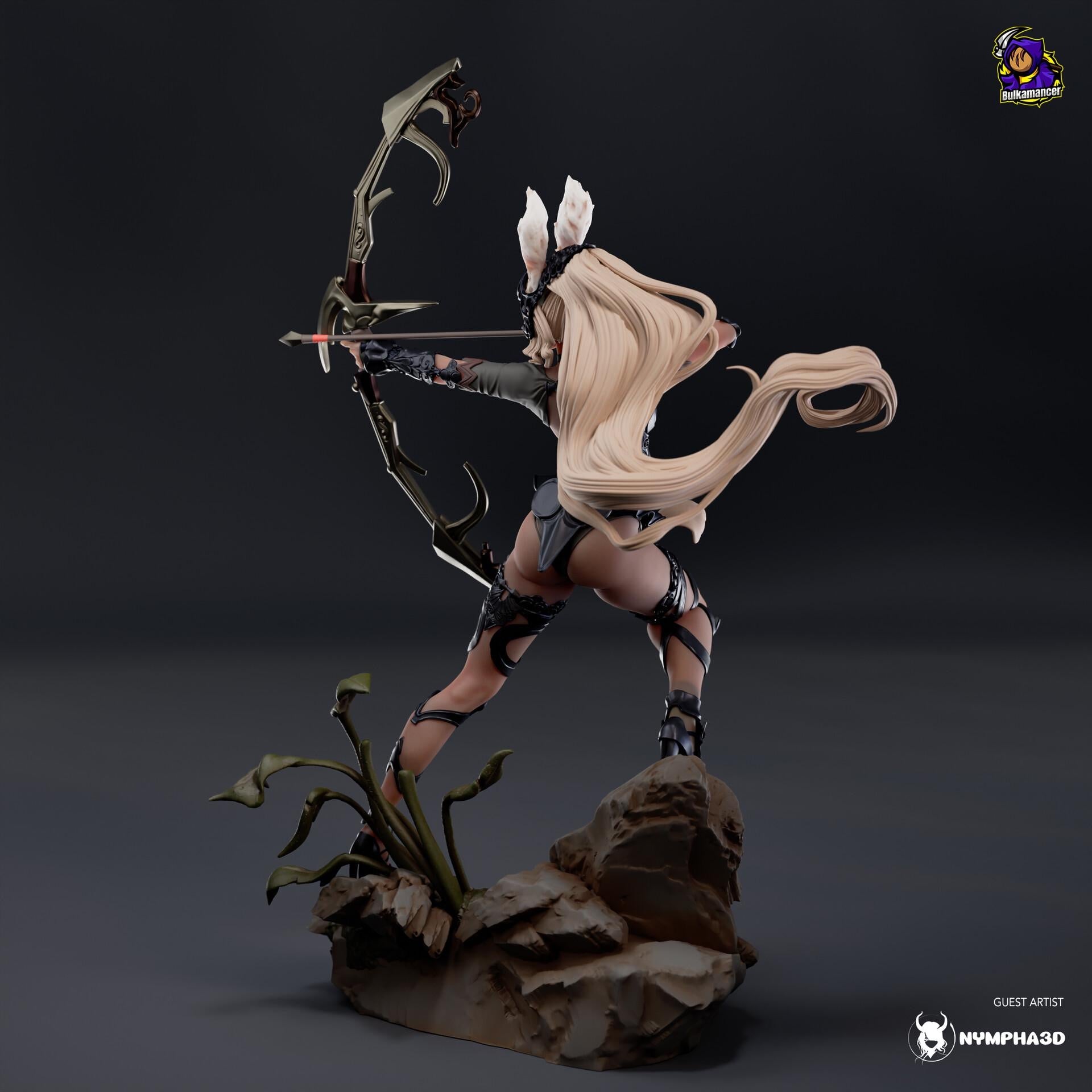 Fran Resin Figure, Final Fantasy XII Resin Statue, Hand Painted