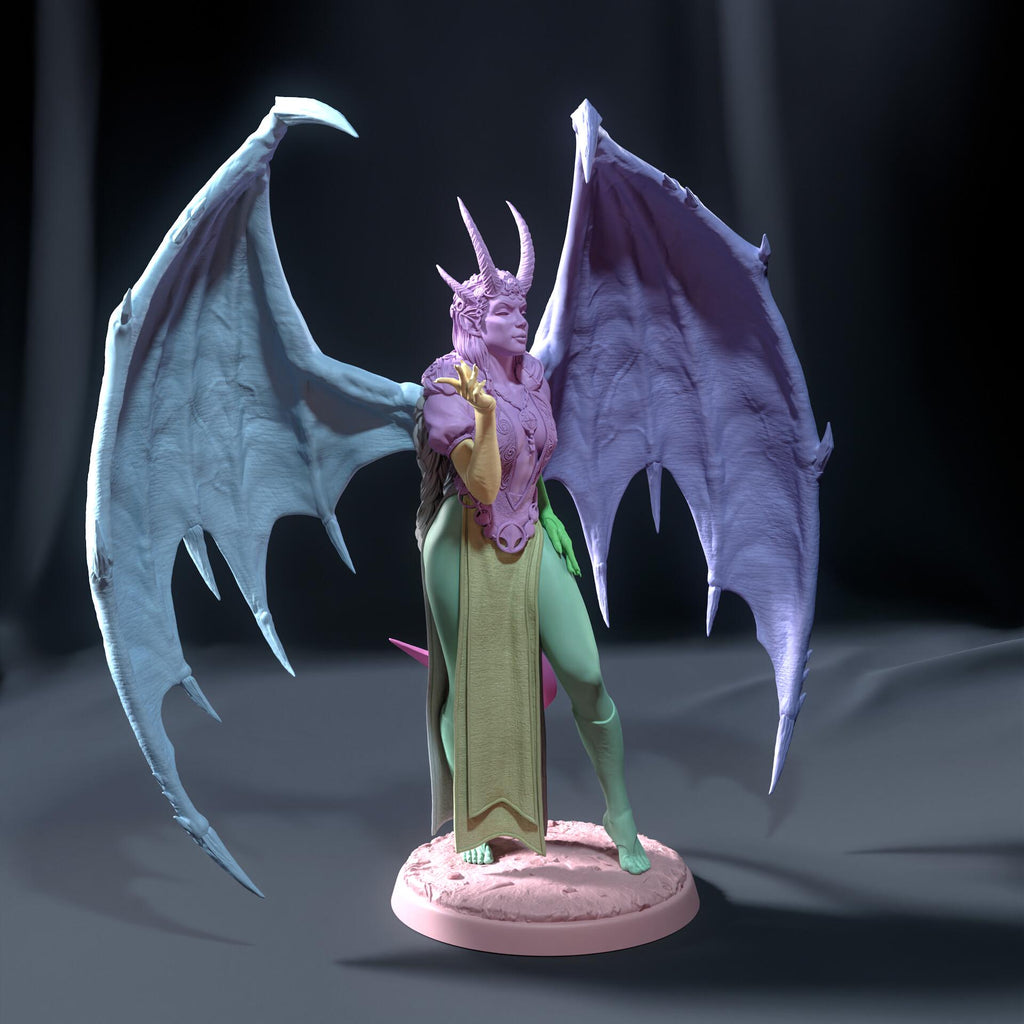 Mizora Resin Figure, Hand Painted Collectible Statue, 30.8 cm (12.13 in)
