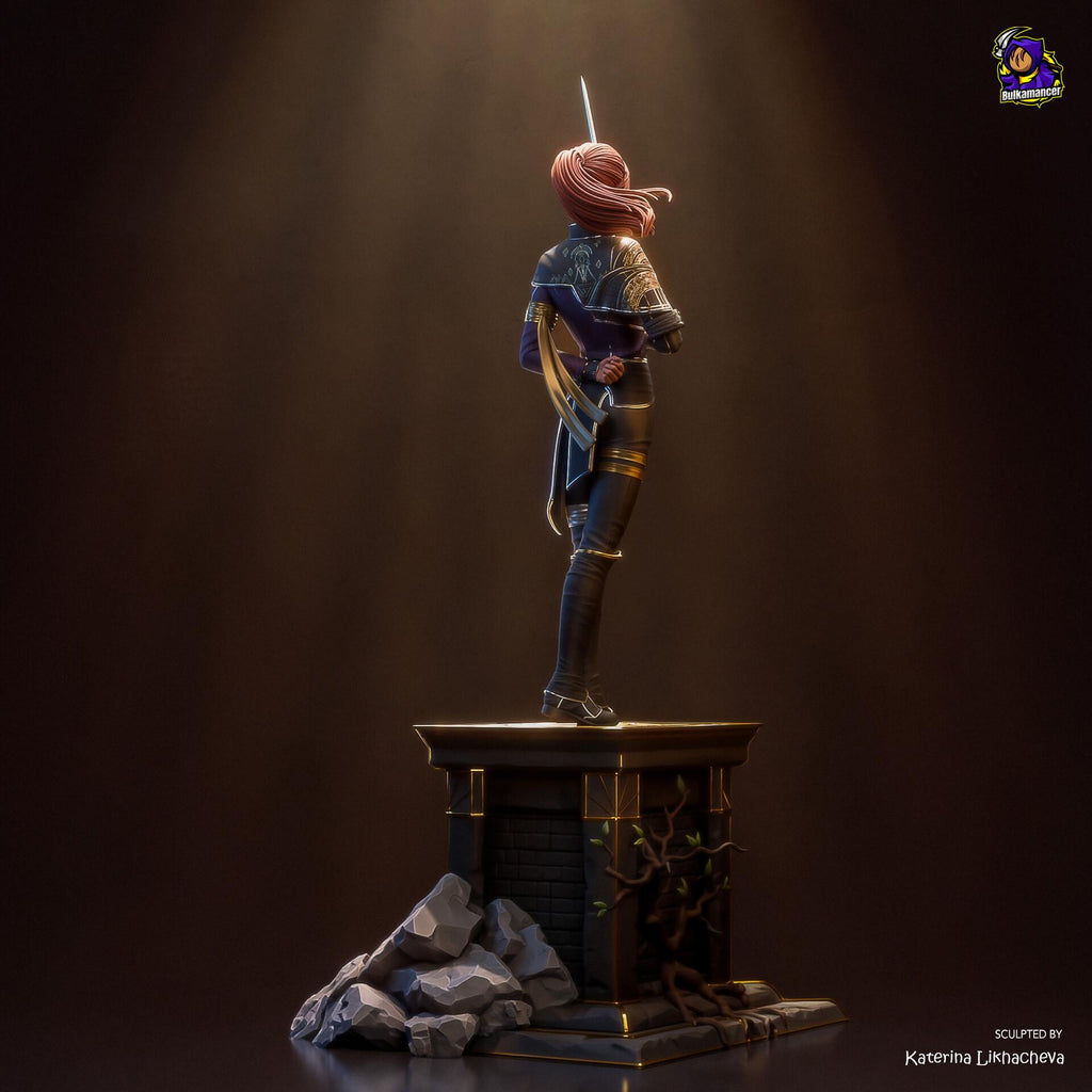 Maelle Clair Obscur Figure, Resin Statue, Hand Painted Collectible