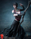 Morrigan resin figure, Hand Painted Collectible Statue, 21.3 cm (8.4 in)
