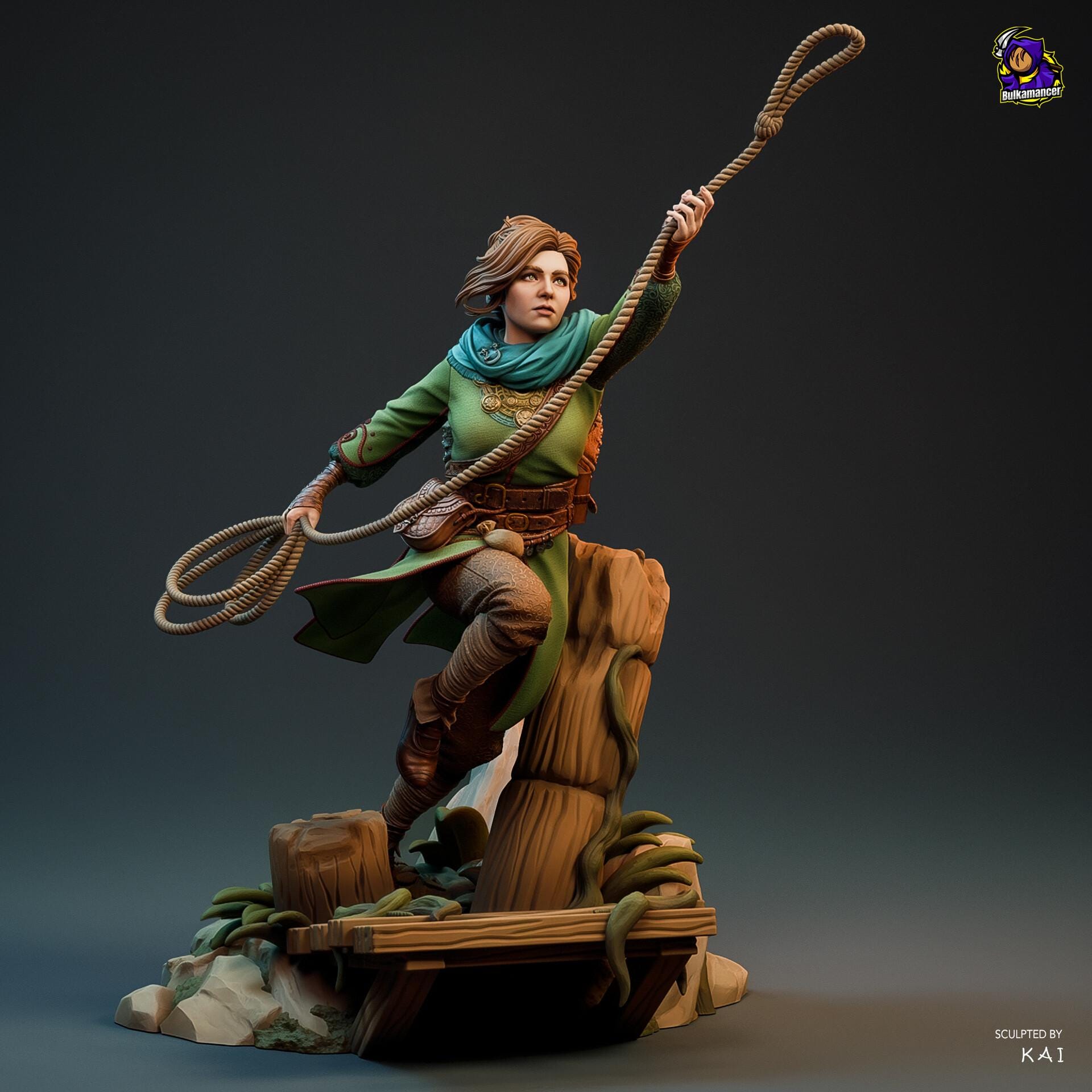 Zoe Resin Figure, Split Fiction Resin Statue, Hand Painted, 25.1 cm (9.88 in)