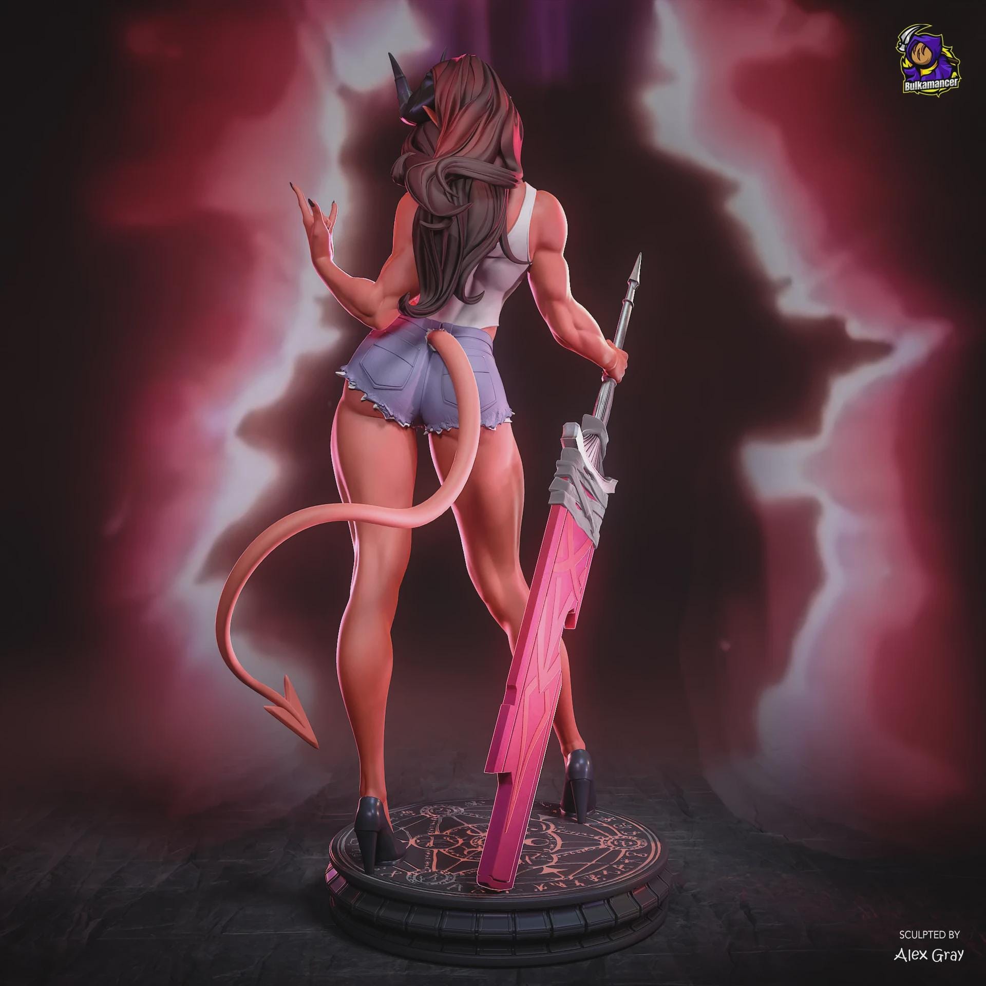 Malevola Resin Figure, Hand Painted Collectible Statue, 27.4 cm