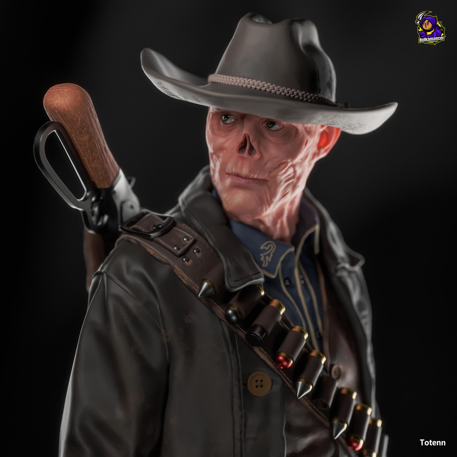 The Ghoul, Ghoul Resin Figure, Hand Painted Collectible, 23.7 cm (9.33 in)