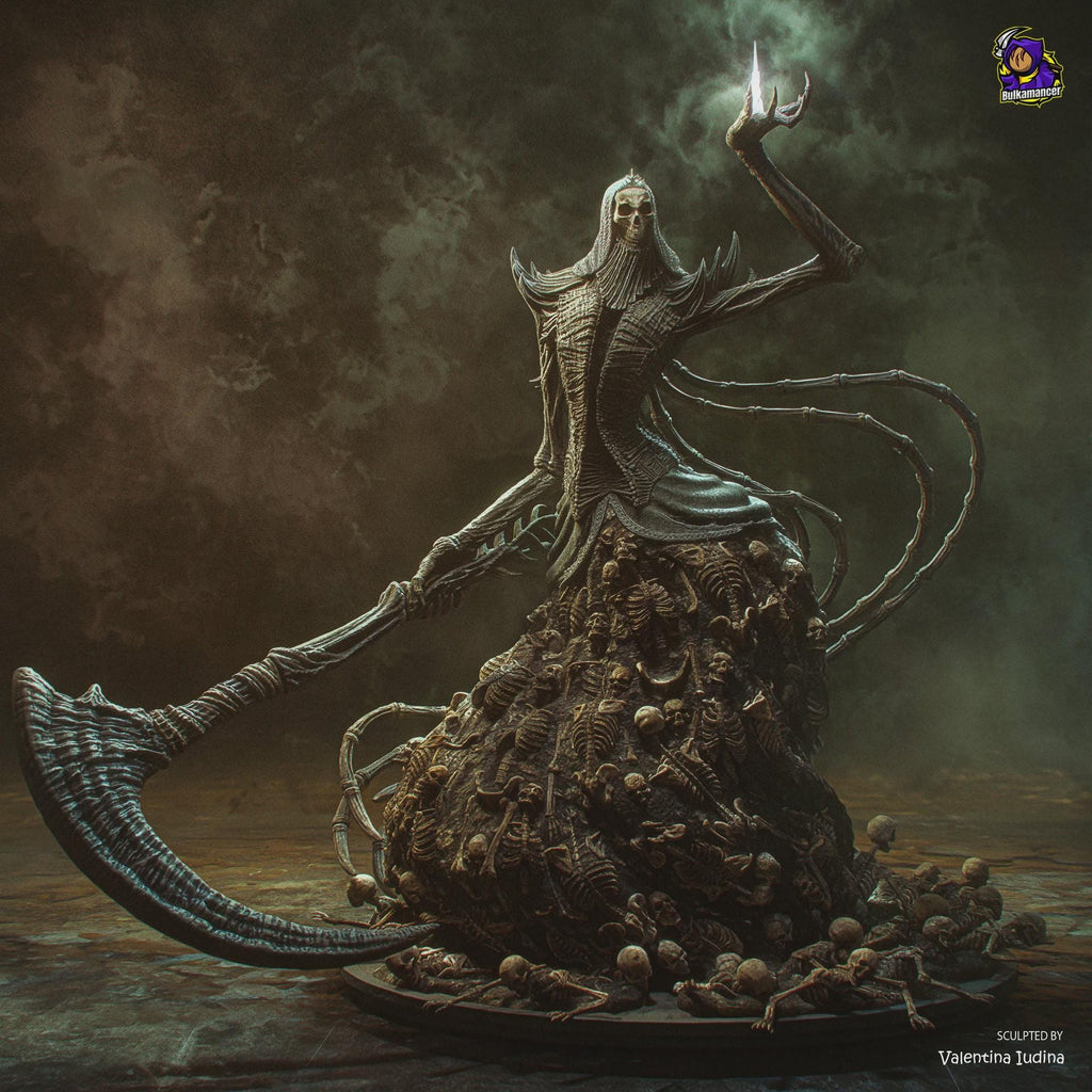 Nashandra Resin Figure, Dark Souls II, Hand Painted Collectible