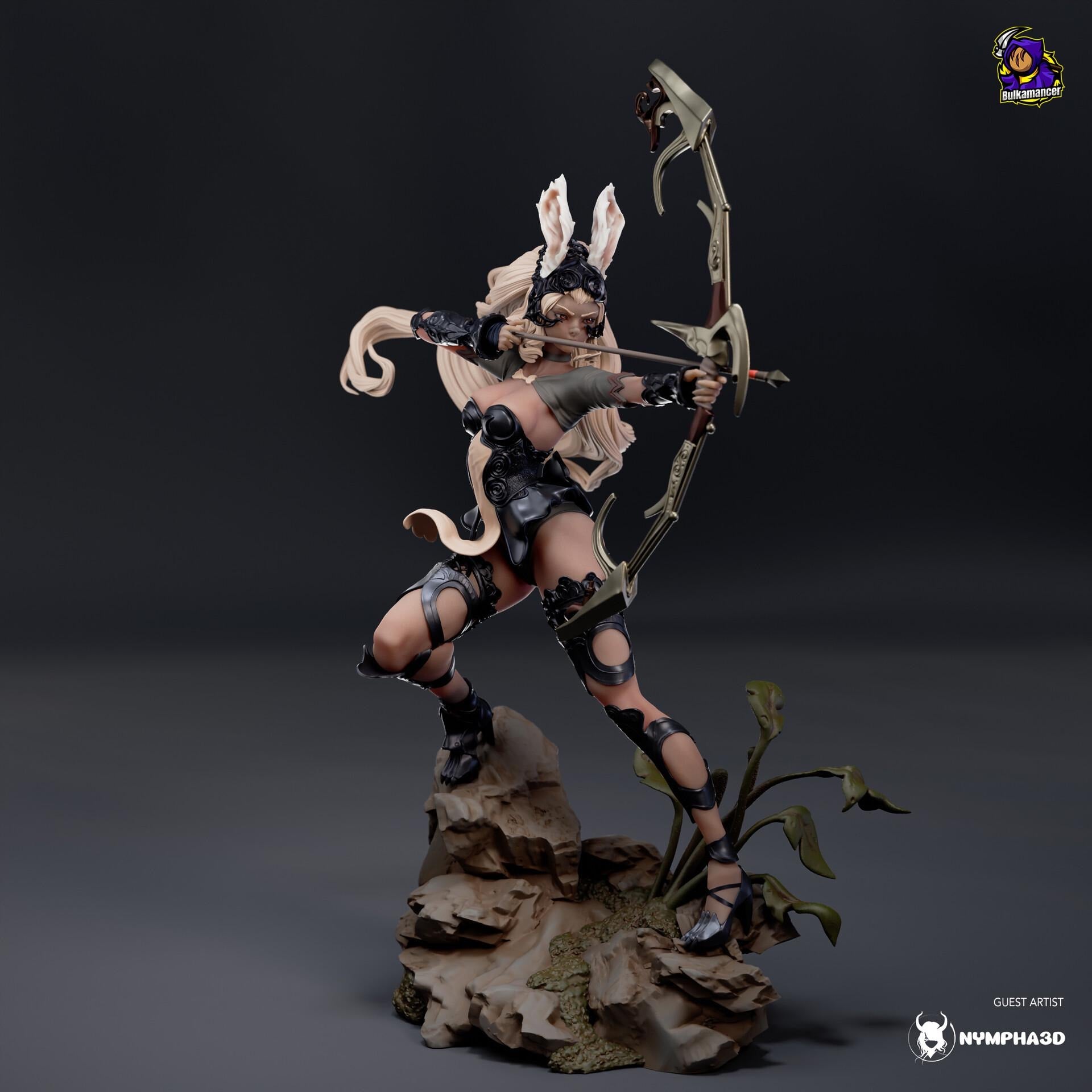 Fran Resin Figure, Final Fantasy XII Resin Statue, Hand Painted