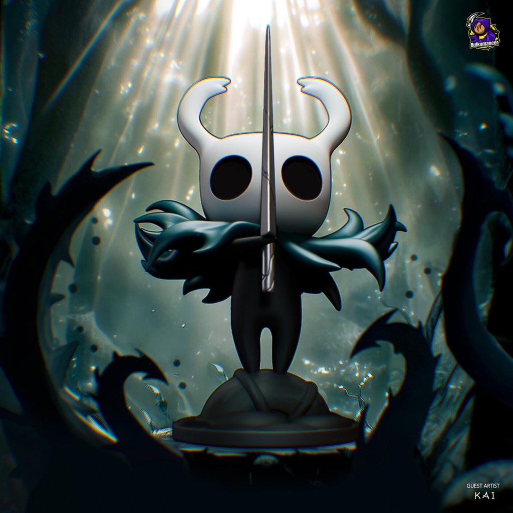 The Knight Hollow Knight Resin Figure, Hand Painted Statue, 10.5 cm (4.13 in)