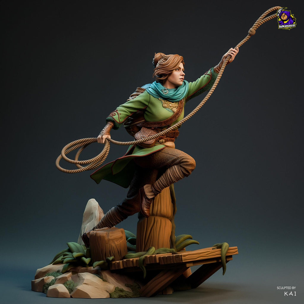 Zoe Resin Figure, Split Fiction Resin Statue, Hand Painted, 25.1 cm (9.88 in)