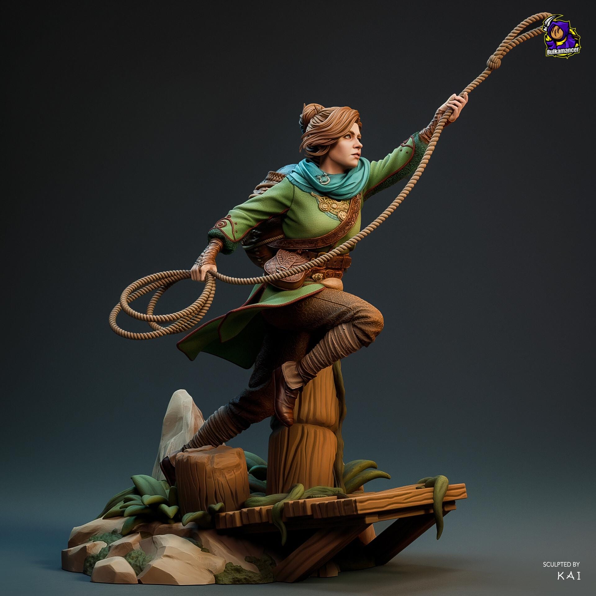 Zoe Resin Figure, Split Fiction Resin Statue, Hand Painted, 25.1 cm (9.88 in)