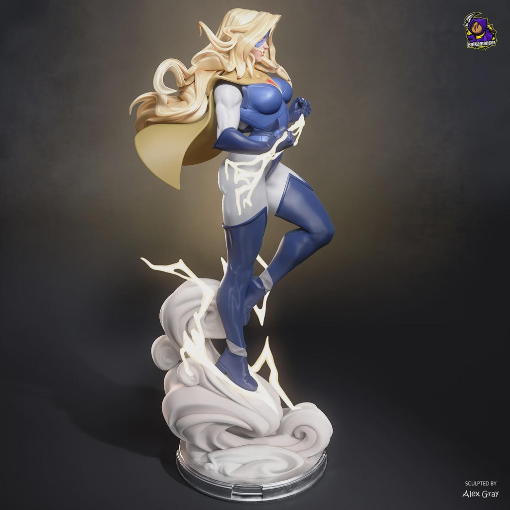 Blonde Blazer figure, Dispatch Resin Statue, Hand Painted, 28.6 cm (286 mm)