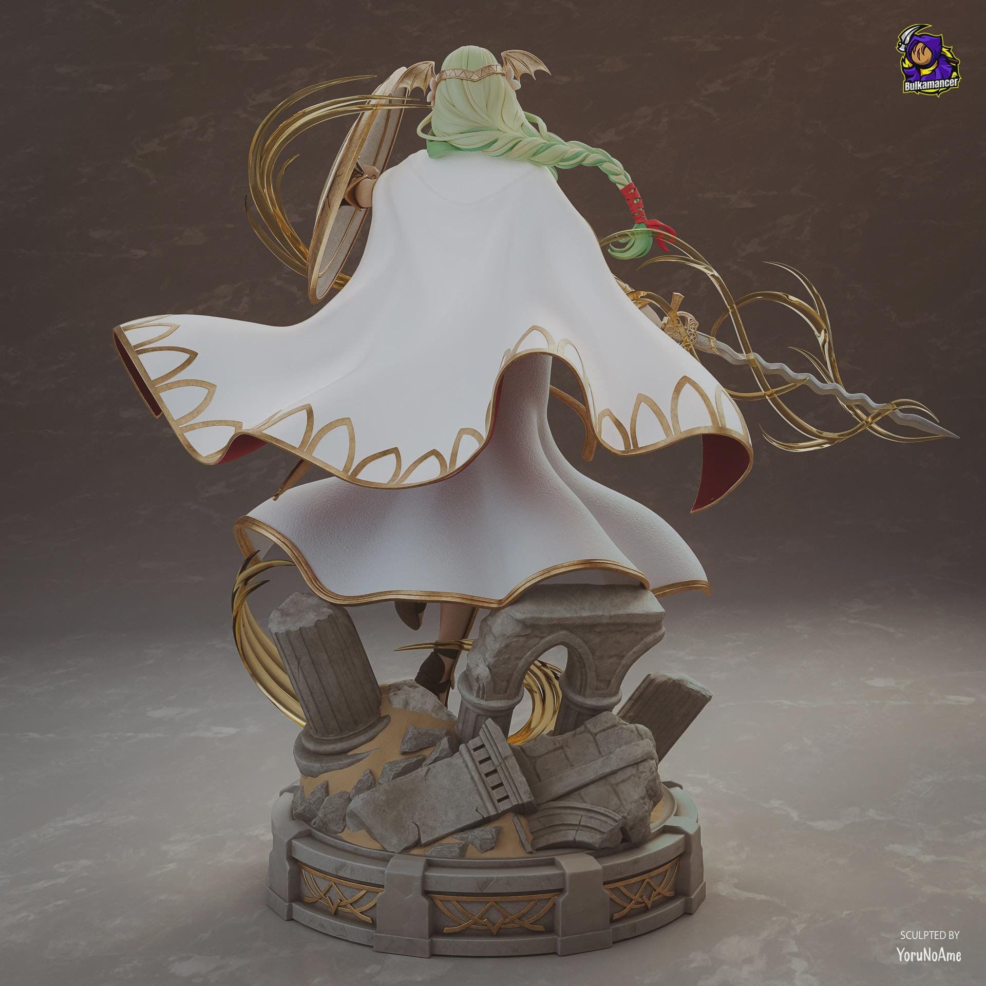 Seiros Resin Figure, Resin Statue, Hand Painted Collectible Model